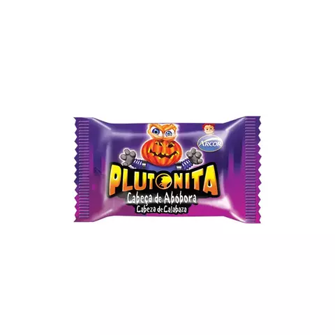 CHICLETE PLUTONITA CABEÇA DE ABOBORA 5G (UNIDADE)