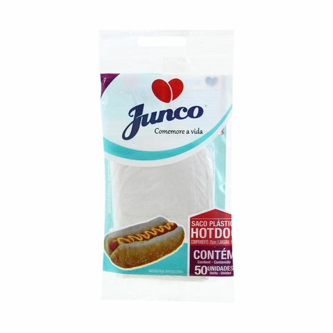 SACO PLASTICO PARA HOT DOG 20X12 50UN