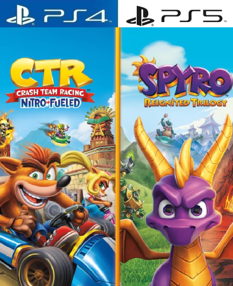 Crash Team Racing Nitro-Fueled + Spyro Game Bundle - comprar en línea