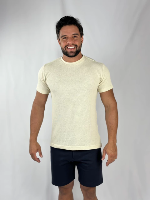 CAMISETA HERITAGE BEGE ZIGMA