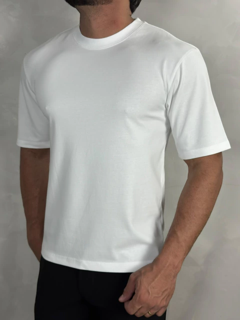 CAMISETA OVER CONFORT BRANCA ZIGMA