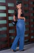 Wide Leg Brilho Lateral