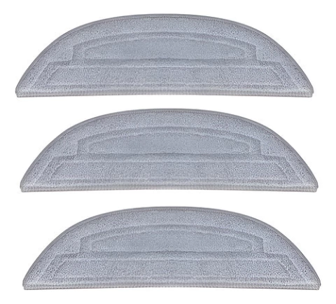 Kit X3 Almohadillas Mopa Grande P/ Roborock S8 Maxv Ultra