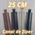 Canal de Zíper de 25cm - comprar online