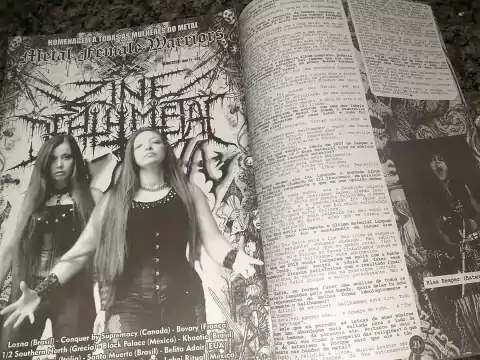 Zine Death Metal Edição - 37 (Metal Female Warriors)