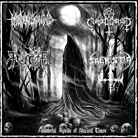 Necrosound / Cursed Christ / Fenrir / Sacristia - Immortal Spirits of Ancient Times - Split Live - buy online