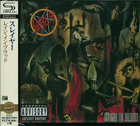 Slayer - Reign in Blood (Japanese Edition 2015 with Japanese Booklet e OBI) - buy online