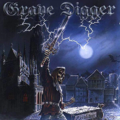 Grave Digger - Excalibur (Japanese Edition c/ Japanese Booklet s/ OBI)