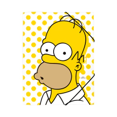 CARPETA 3 SOL C/ELAST SIMPSONS en internet
