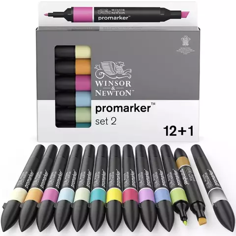 WINSOR AND NEWTON PROMARKER X 12 SET 2 - comprar online