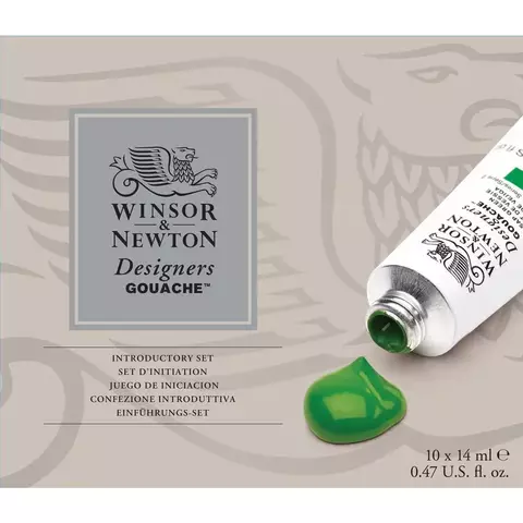 GOUACHE PROF WINSOR AND NEWTON POMO 14ML X 10 SET INICIACION - comprar online