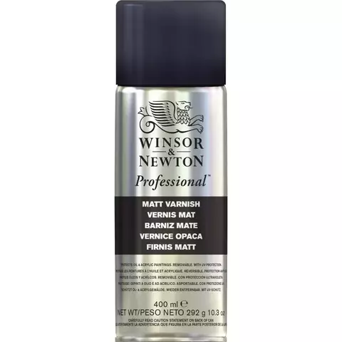 BARNIZ WINSOR AND NEWTON AEROSOL X 400ML MATE - comprar online