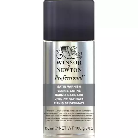 BARNIZ WINSOR AND NEWTON AEROSOL X 150ML SATINADO - comprar online