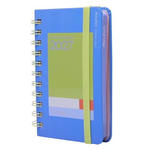 AGENDA MOOVING 2027 10X15 2DXP CHROMATIC AZUL 1402107