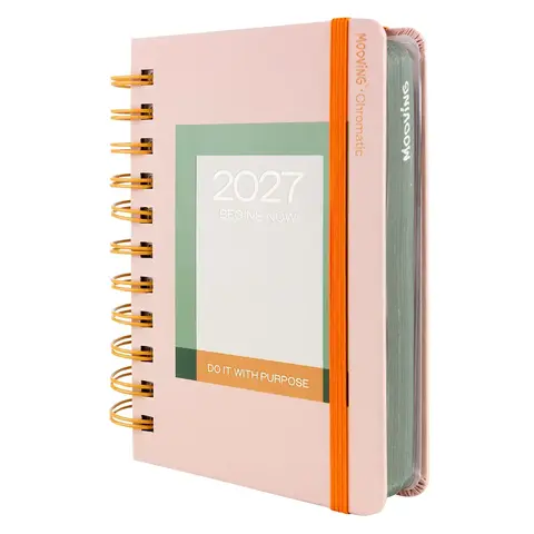 AGENDA MOOVING 2027 10X15 DIARIA CHROMATIC ROSA 1403107