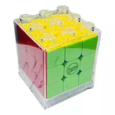 FUNNY LAND CUBO RUBIK 3X3 CAJA ACRILICA - comprar online