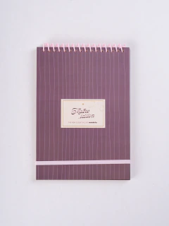 LIBRETA FW T/D C/E 70H A6 MALBEC - tienda online