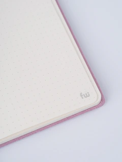 Imagen de CUADERNO FW BULLET JOURNAL MALBEC 14 X 21 ROSA/BORDO/VERDE
