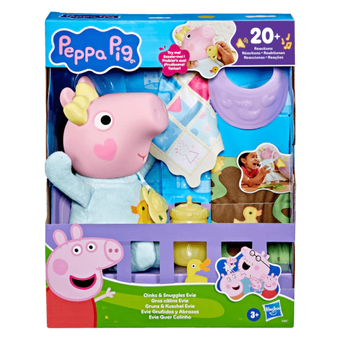 HASBRO PEPPA PIG MUÑECA EVIE LA BEBA 30CM. - comprar online