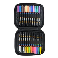 SET MARCADORES ACRILICOS ART NATURE X 24 COLORES SURTIDOS PUNTA FINA - comprar online