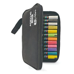 SET MARCADORES ACRILICOS ART NATURE X 24 COLORES SURTIDOS PUNTA FINA