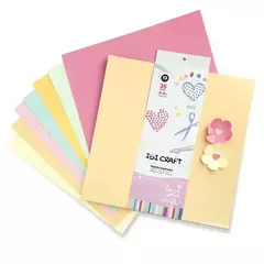 PAPEL IBI SCRAPBOOKING 30X30 160GR 35H PASTEL - comprar online
