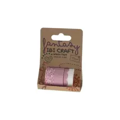 CINTA IBI WASHI TAPES X 5MT X 3 PINK - comprar online