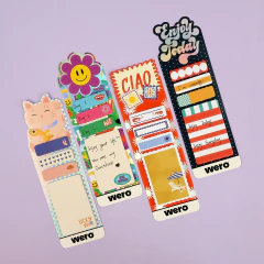 NOTAS ADHESIVAS WERO ENJOY, LUCKY, BE NICE, CIAO WE4380 - comprar online