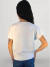 Blusa Brisa Branca Básica com Mangas Morcego em Fio Modal - Manare