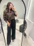 Camisa Animal Print Rova Escuro na internet
