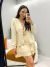 Blusa com Amarração Frontal Lune Manteiga