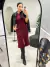 Vestido Longo Amplo com Bolsos Aline Cherry na internet