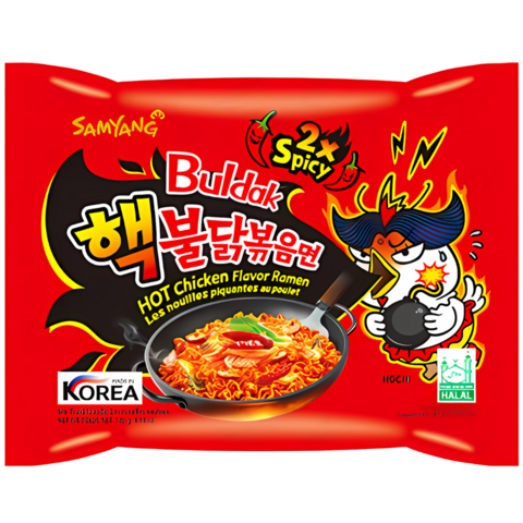 Lamen Coreano Samyang Buldak 2x Spicy Desafio 140g