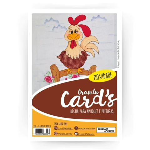 Card's Grandes | Galinho (régua dupla) - comprar online
