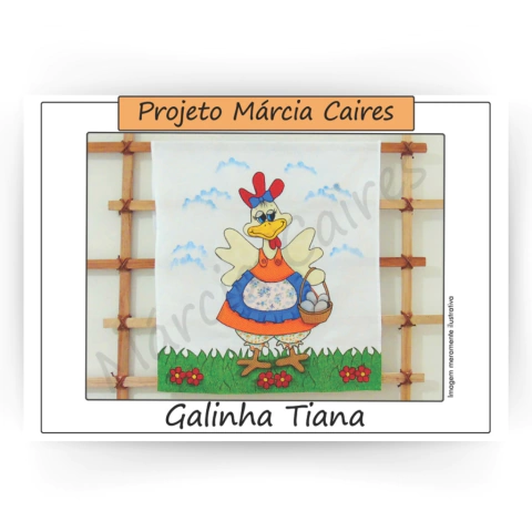 Projetos Márcia Caires | Galinha Tiana - comprar online