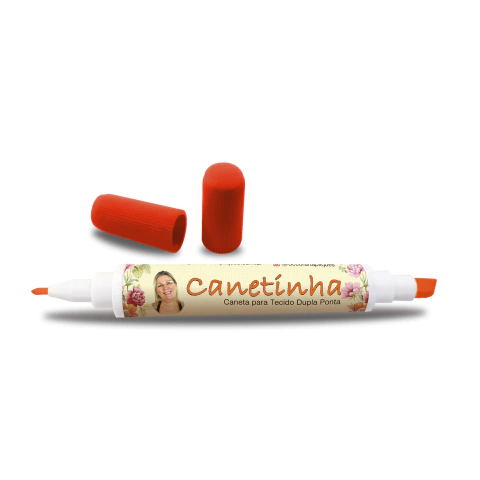 Canetinha Coral - Dupla Ponta - comprar online