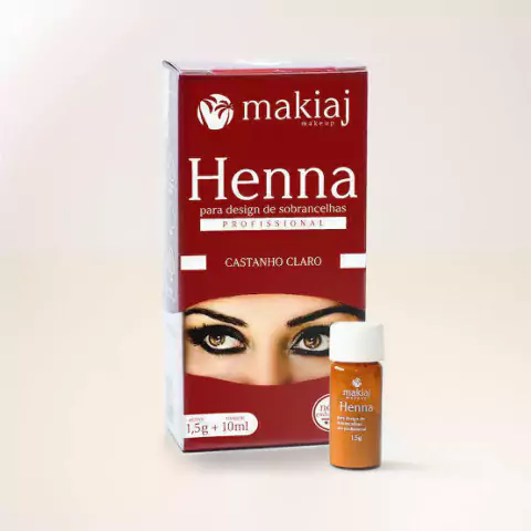 HENNA PARA DESING DE SOBRANCELHA