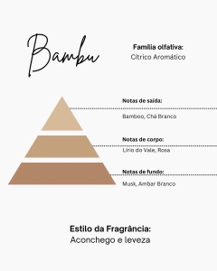 VELA BAMBOO MM GRANDE - Luz Perfumada - Velas aromáticas