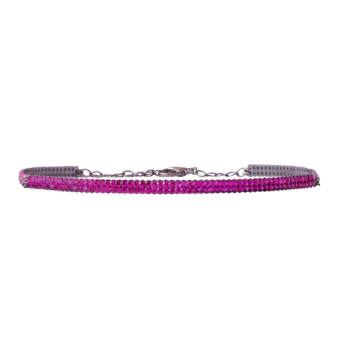 Choker Fina com Cristais - Mais cores - loja online