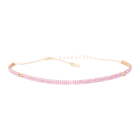 Choker Fina com Cristais - Mais cores - comprar online