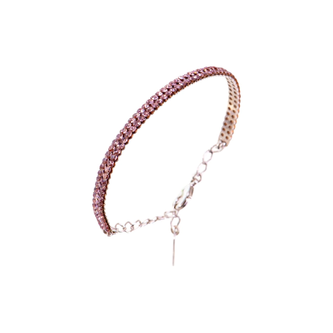 Pulseira Fina com Cristais - Mais cores - comprar online