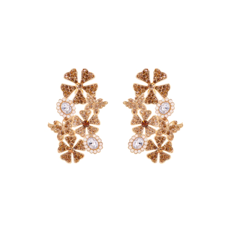 Brinco Flor e Borboleta - comprar online