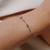 Pulseira Coração e Pontos de Luz Cravação Inglesa - comprar online