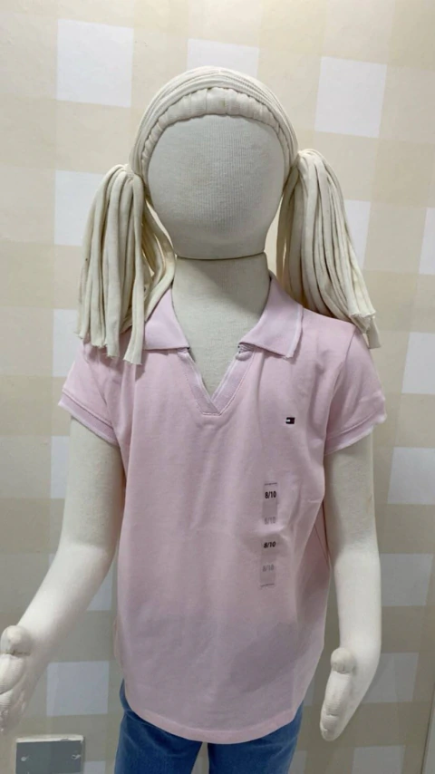 CAMISETA POLO STRETCH NYLON LW TOMMY HILFIGER