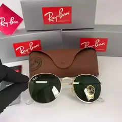 RB ROUND CLÁSSICO VERDE/DOURADO - Outlet Palzy