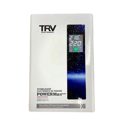 Estabilizador de Tension POWERMAX PRO TRV 5KVA