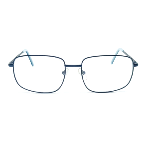 Armazón de Receta Dacil - Modelo Rectangular - Azul mate - comprar online