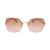 Anteojo de Sol Italian Gold - Rosa degrade - comprar online