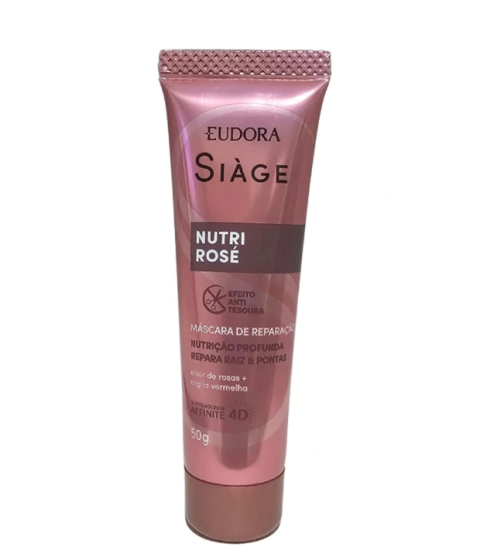 Mini Máscara Capilar Siàge Nutri Rosé