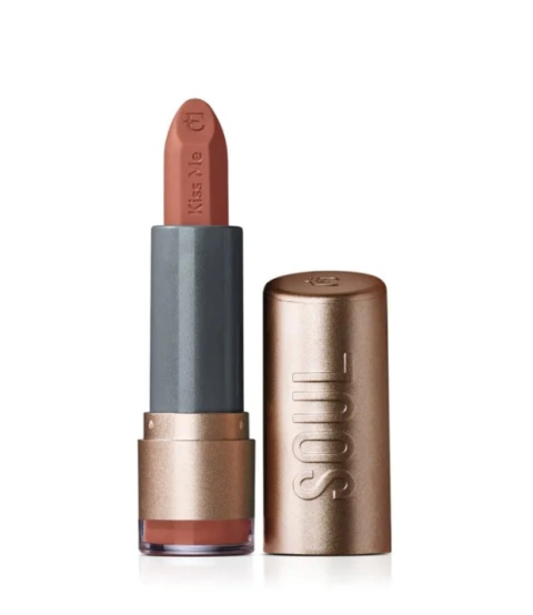 Batom Soul Kiss Me Efeito Matte Nude Autoral 3,7g